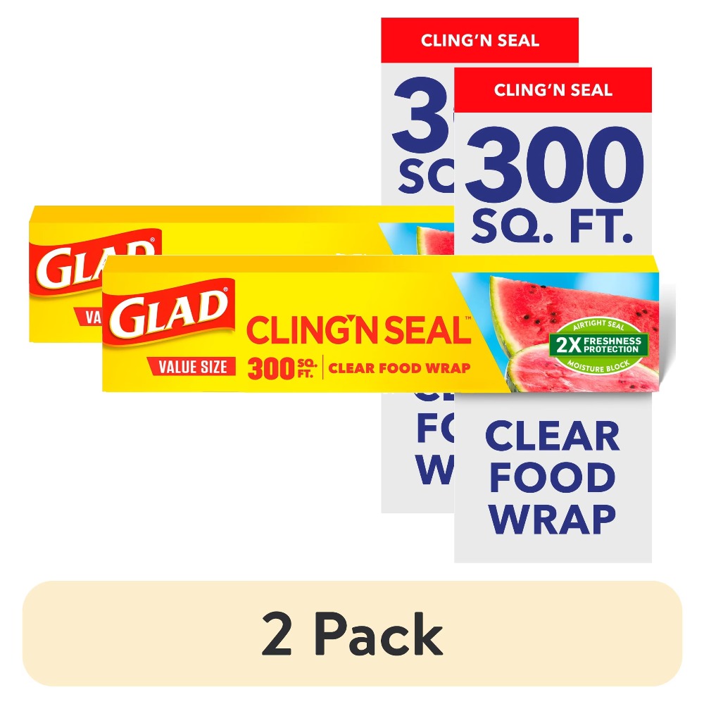 Meal Prep Wraps - Airtight Plastic Food Wrap for Maximum