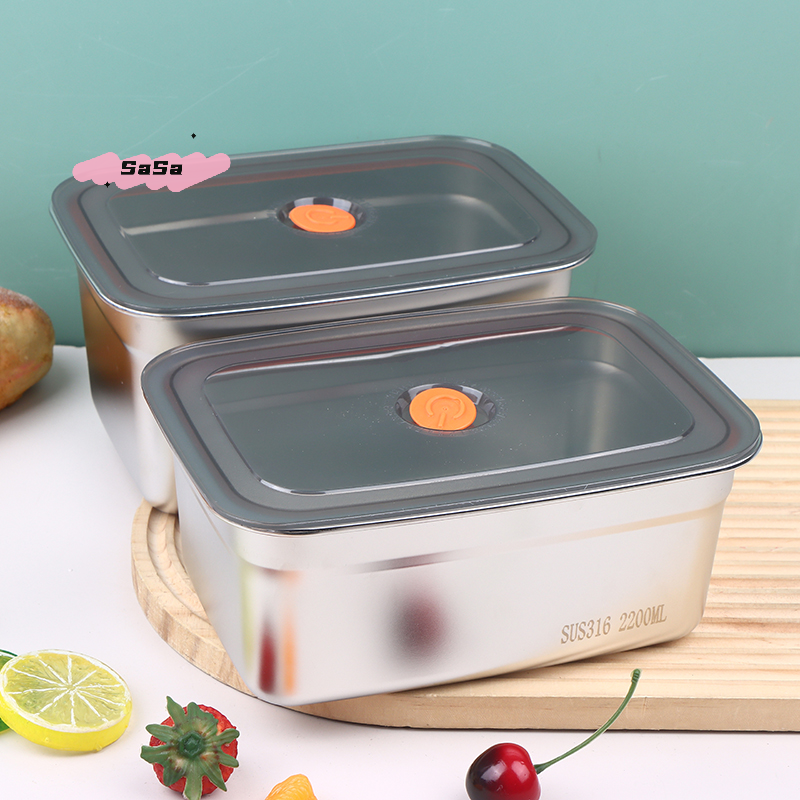 Stainless Bento Box - 316 Stainless Steel Leak-proof Bento Box