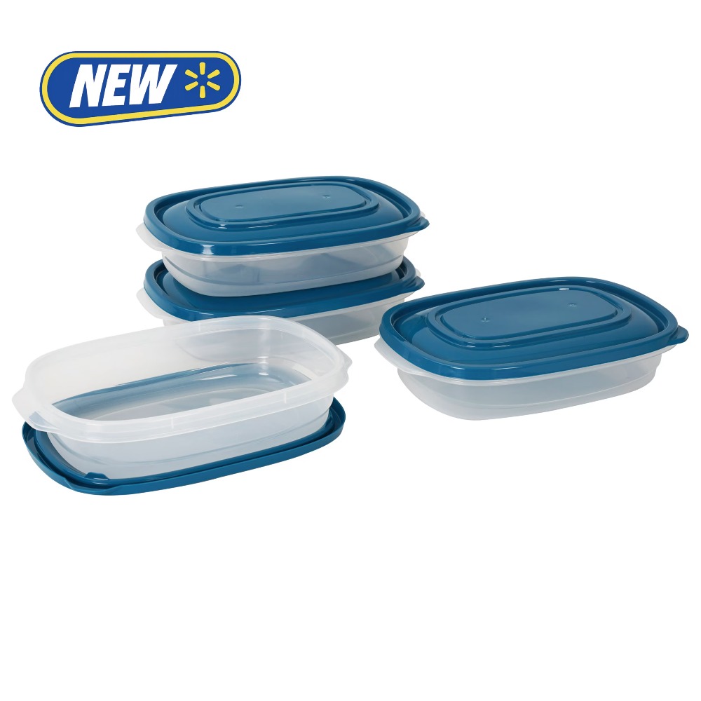 4-Pack Rectangle Plastic Food  – Meal Prep Lunch Bewertung und Preis