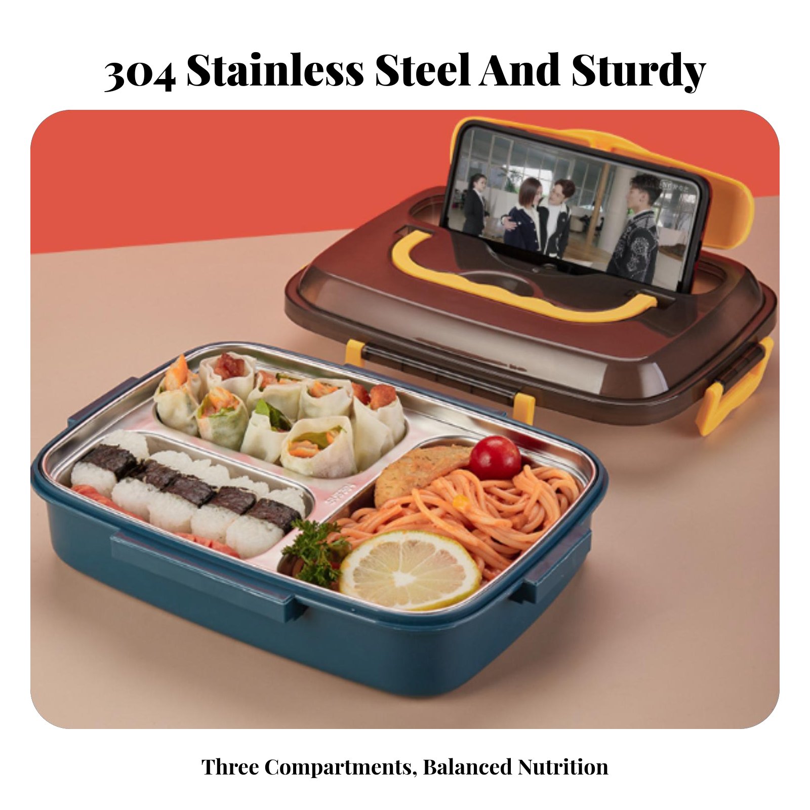 304 Stainless Steel Lunch Box, – Stainless Bento Box Bewertung und Preis
