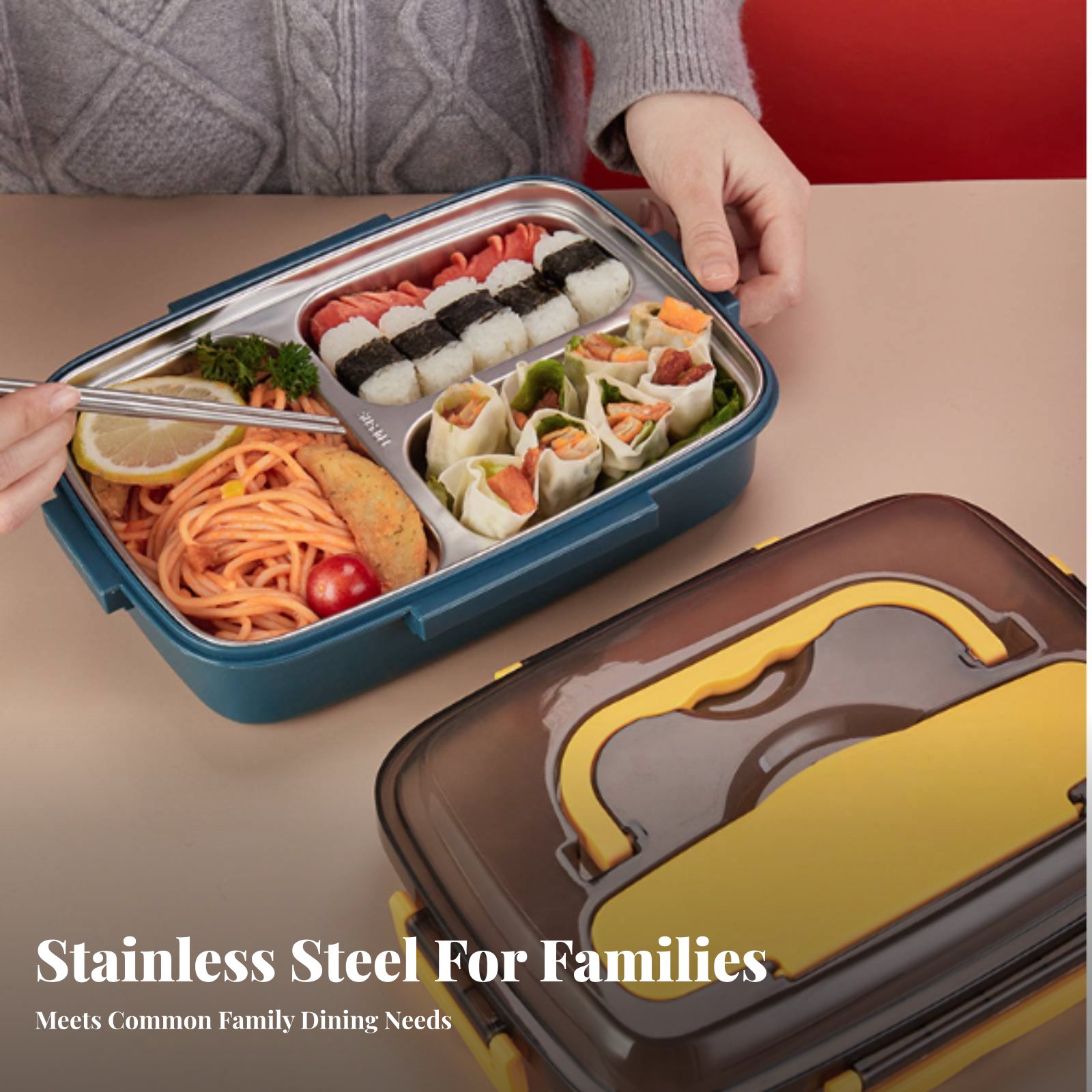 304 Stainless Steel Lunch Box, – Stainless Bento Box Bewertung und Preis