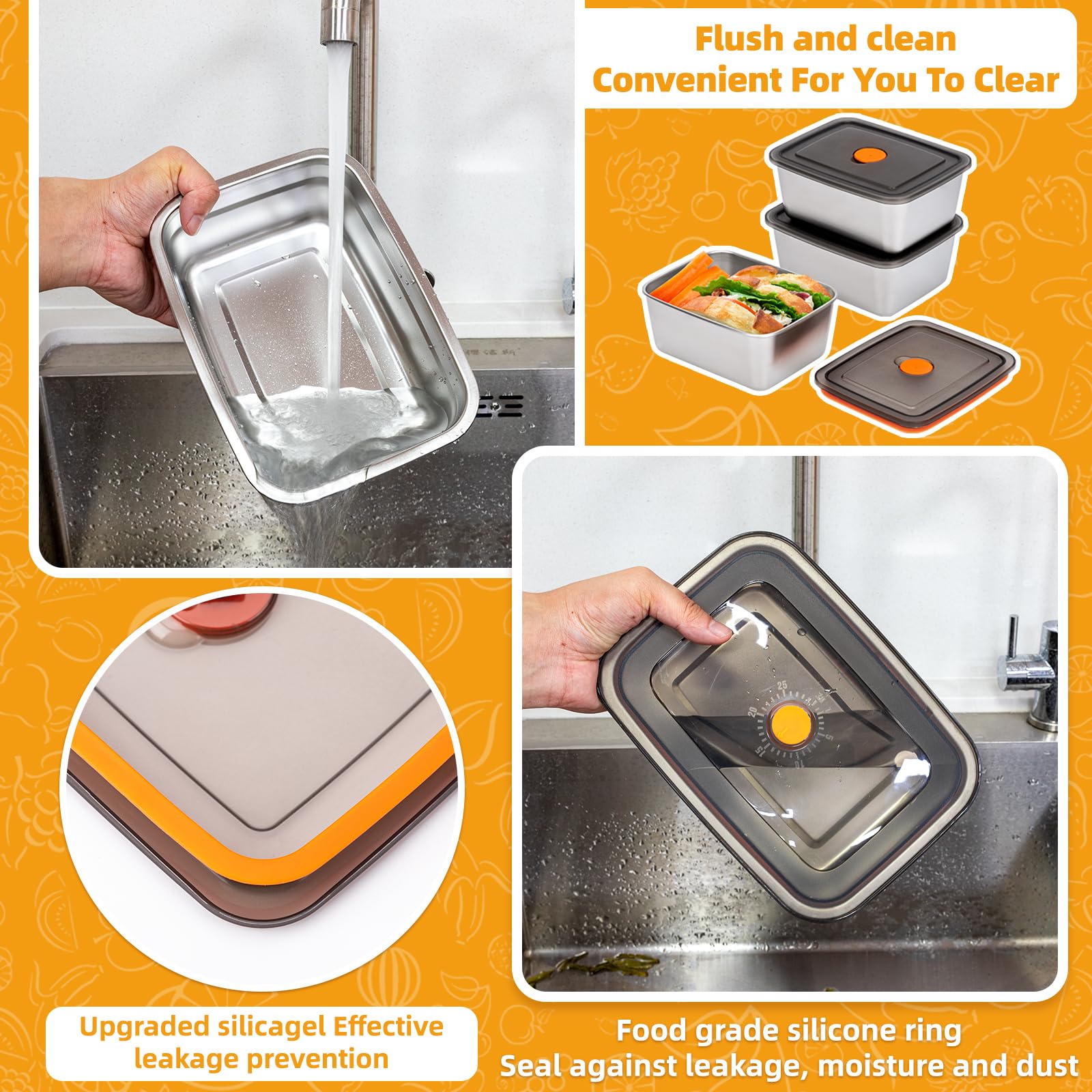 Stainless Steel Camping Lunch  – Stainless Bento Box Bewertung und Preis
