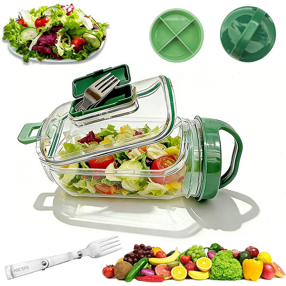 Portable Salad Container Jar w – Meal Prep Lunch Bewertung und Preis