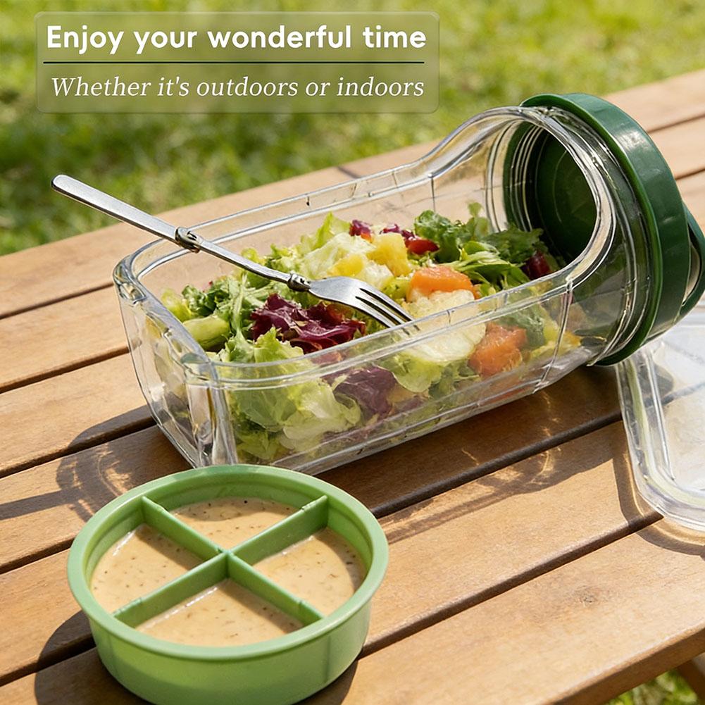 Portable Salad Container Jar w – Meal Prep Lunch Bewertung und Preis