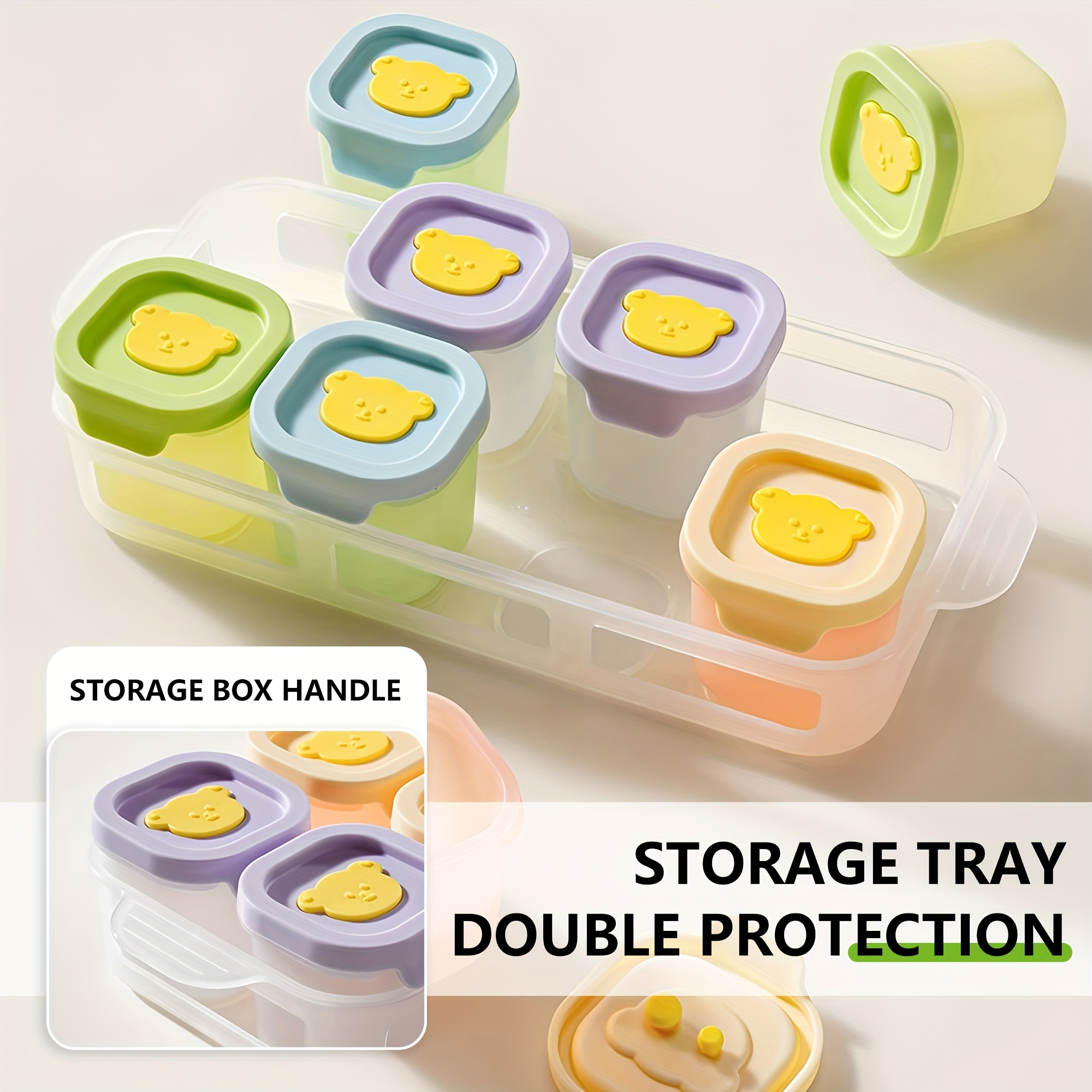 9pcs Silicone Food Storage Con – Meal Prep Chia Pudding Bewertung und Preis