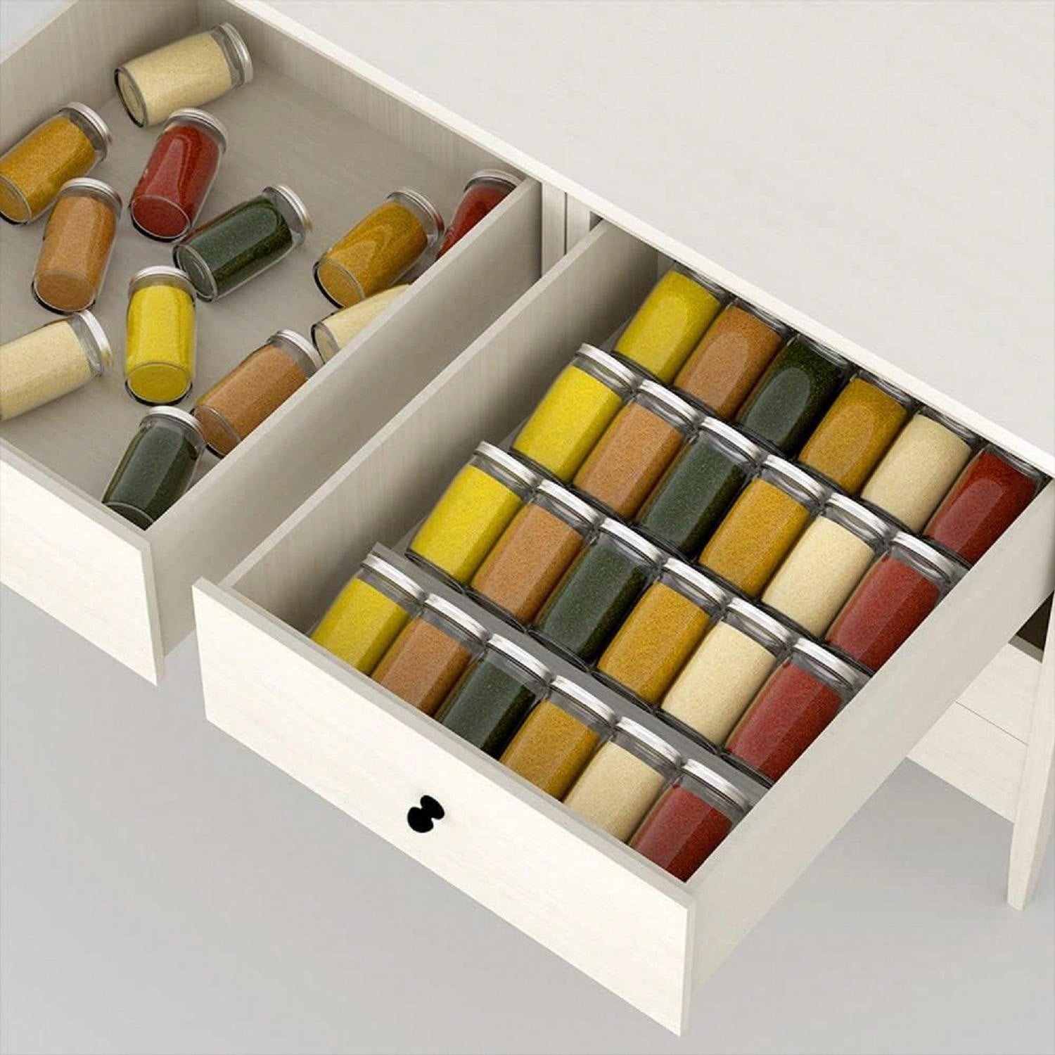 4 Layer Spice Drawer Organizer – Spice Jar Labels Bewertung und Preis
