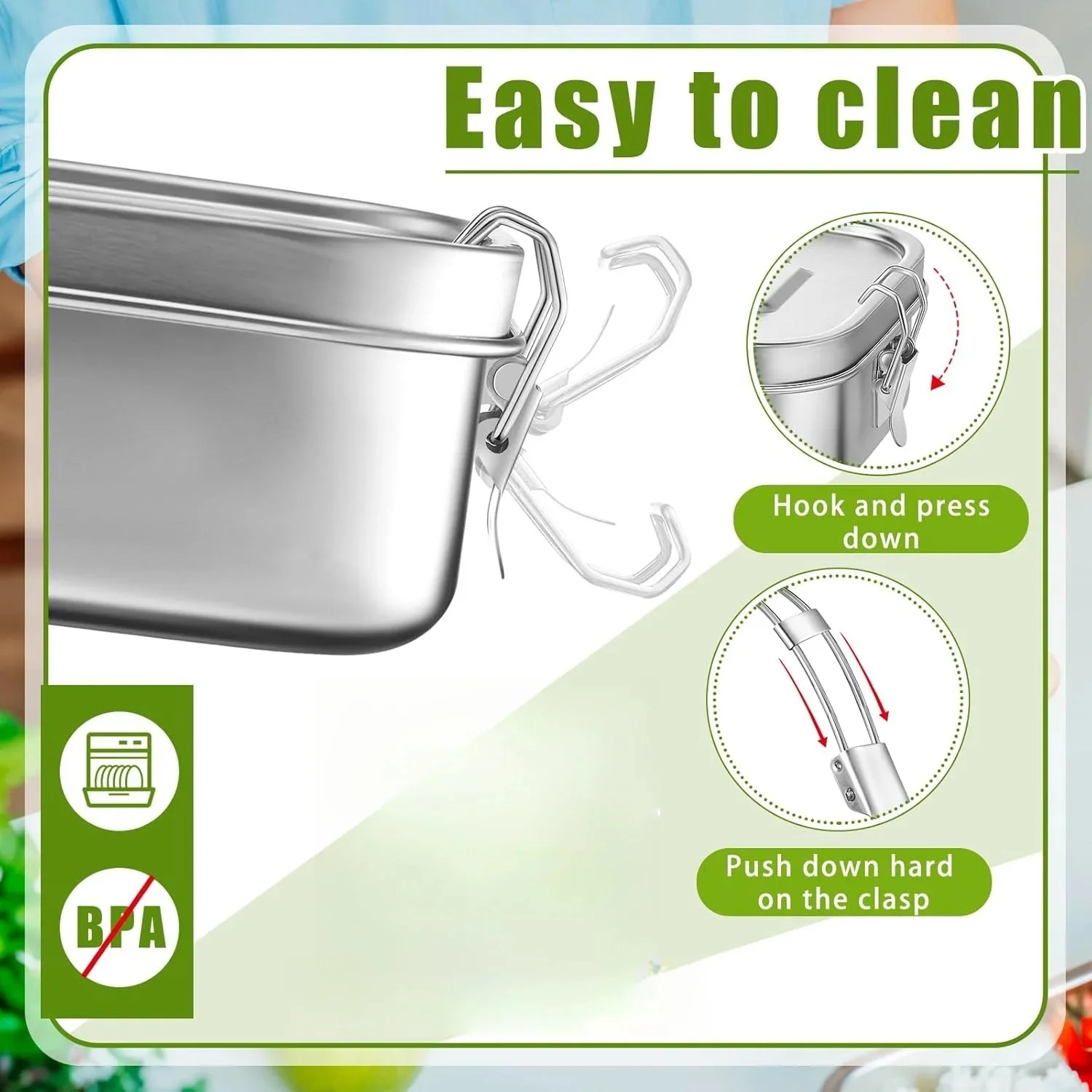 Stainless Steel Lunch Box for  – Meal Prep Lunch Bewertung und Preis