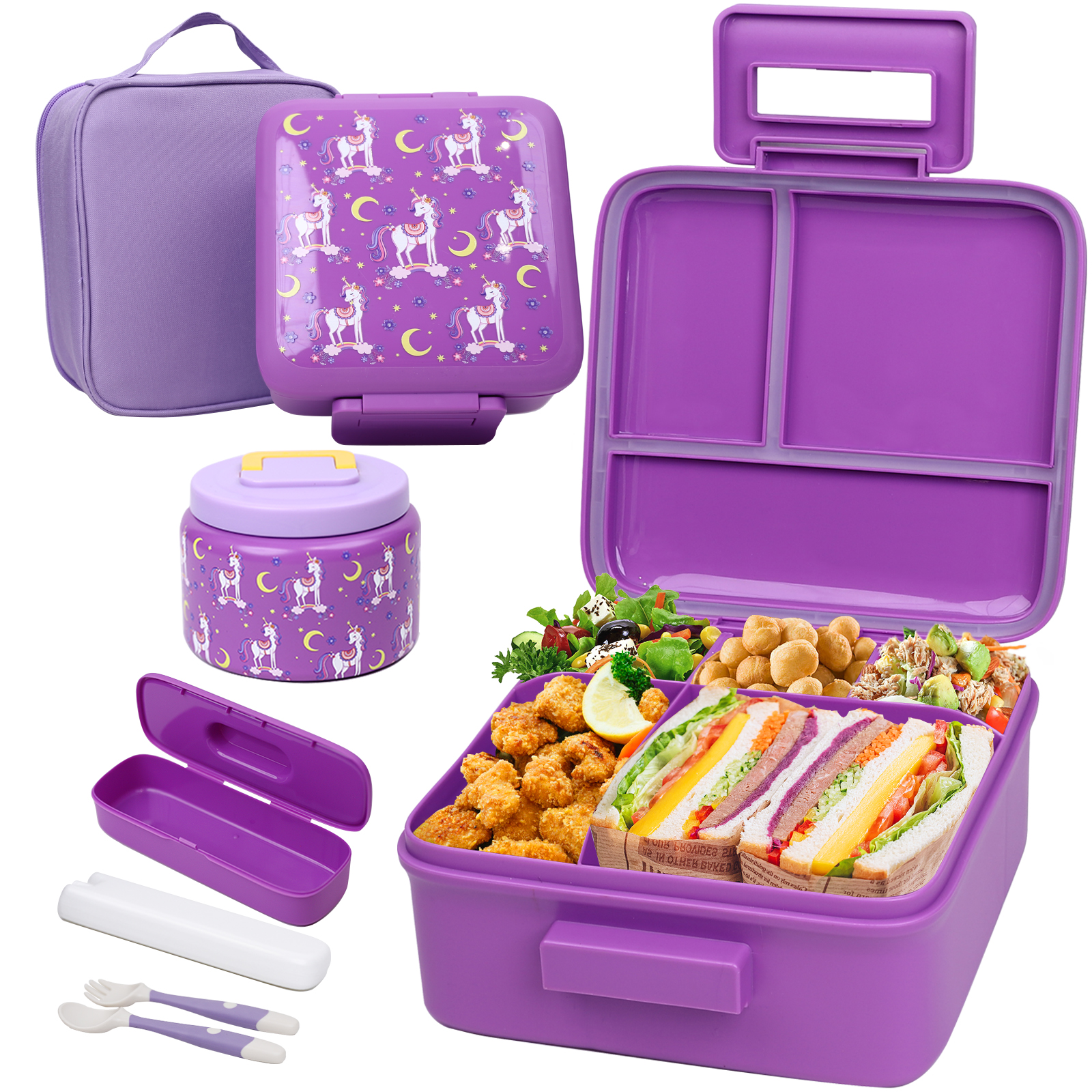 Bento Lunch Box for Kids With  – Meal Prep Lunch Bewertung und Preis