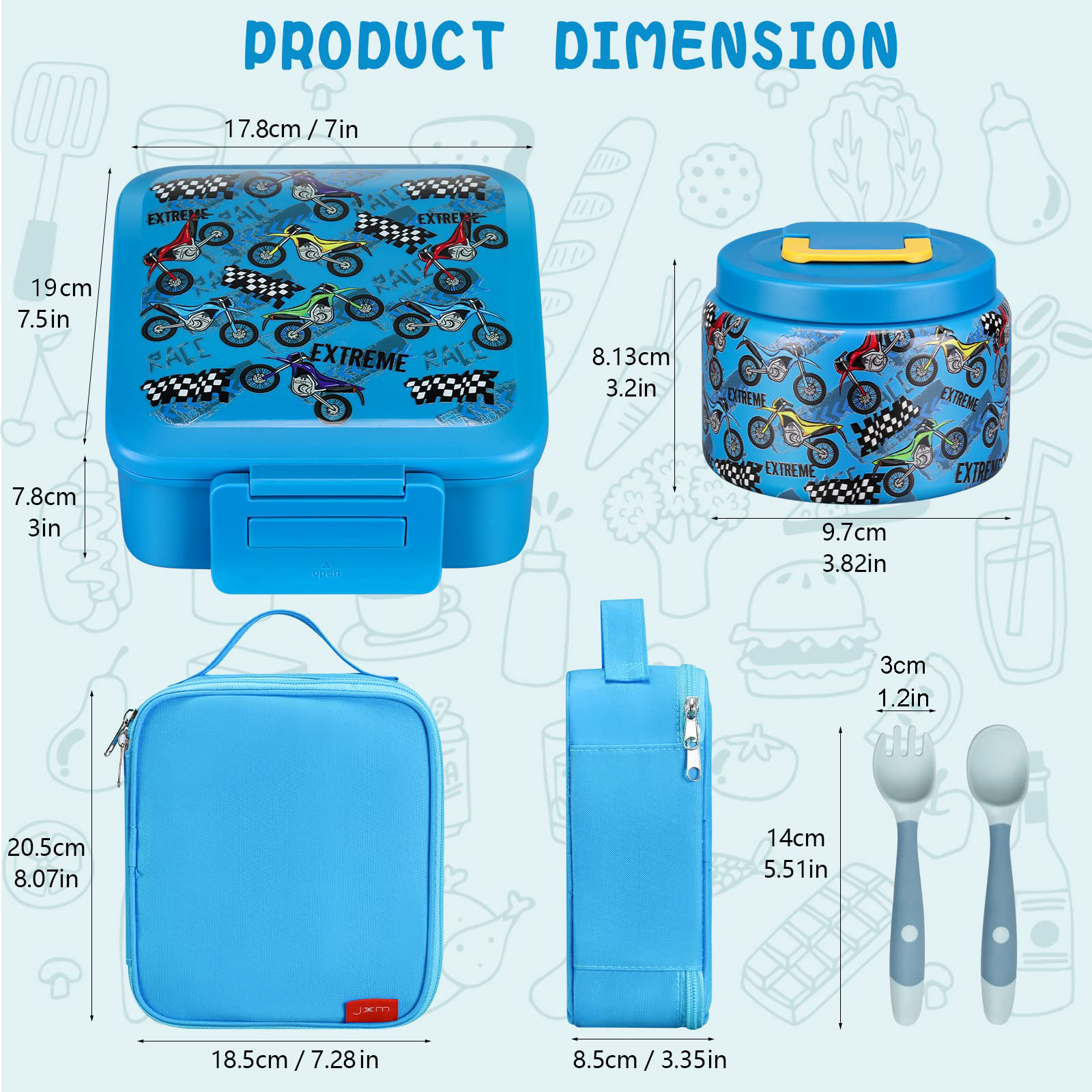 Bento Lunch Box for Kids With  – Meal Prep Lunch Bewertung und Preis