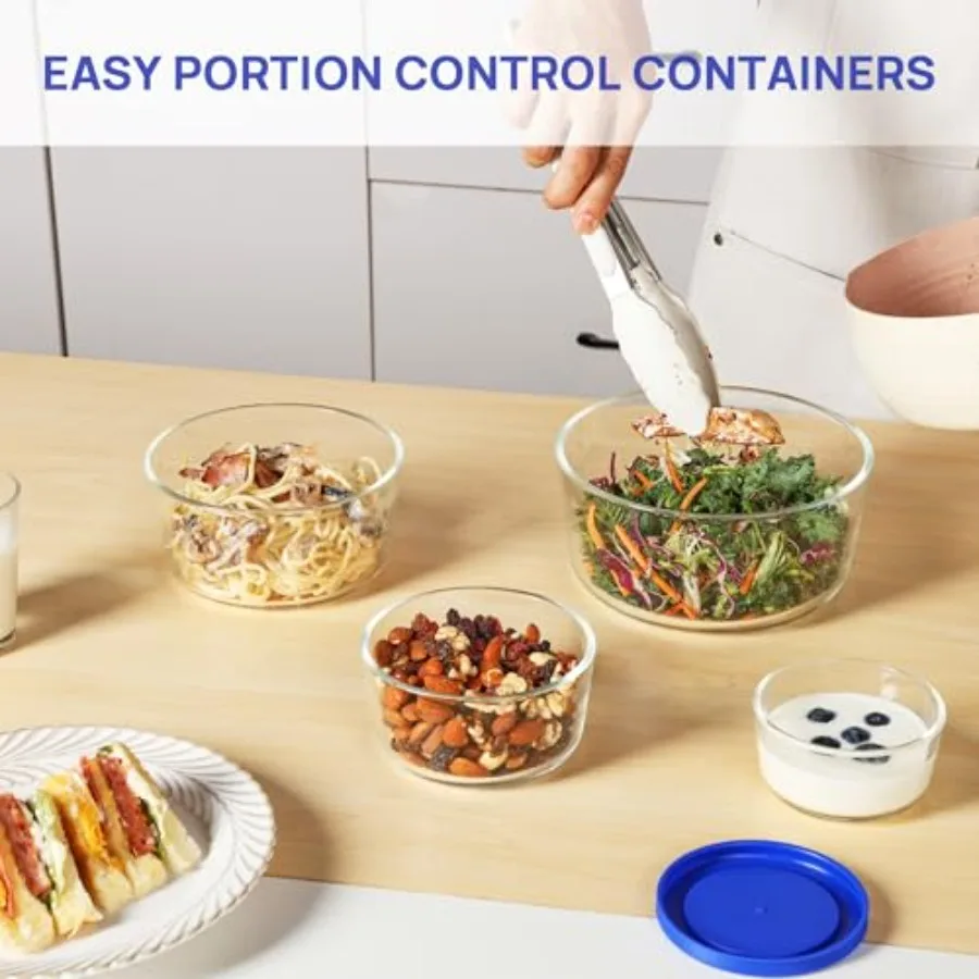 4 Pack Glass Bowls with Lids 1 – Meal Prep Lunch Bewertung und Preis