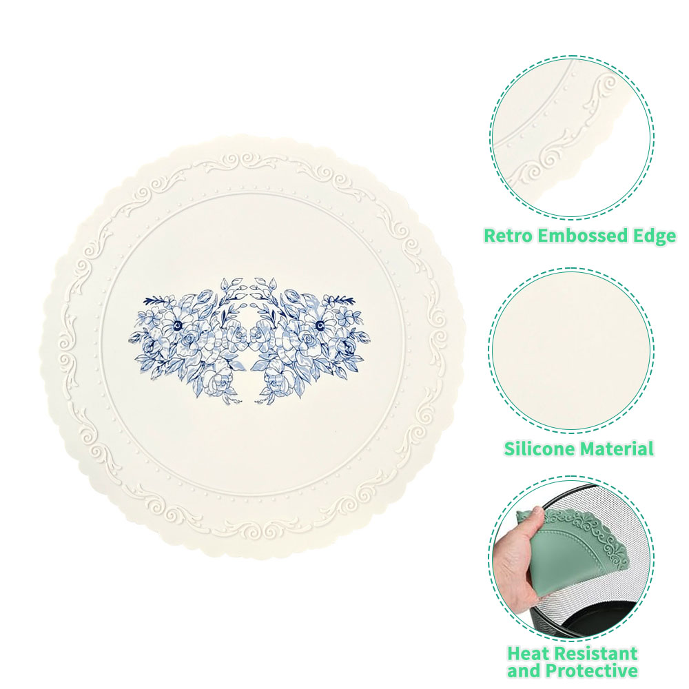 Round Silicone Table Mat, Heat – Food Prep Mat Bewertung und Preis