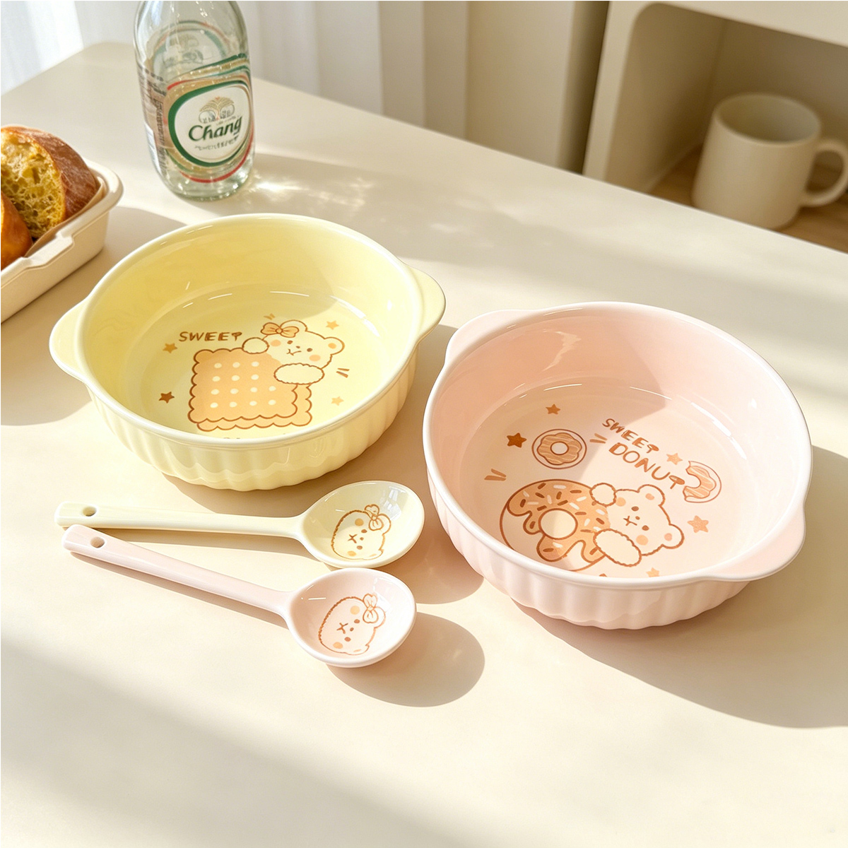 7.5 Inch Cute Cartoon Bear Rab – Meal Prep Microwave Bewertung und Preis