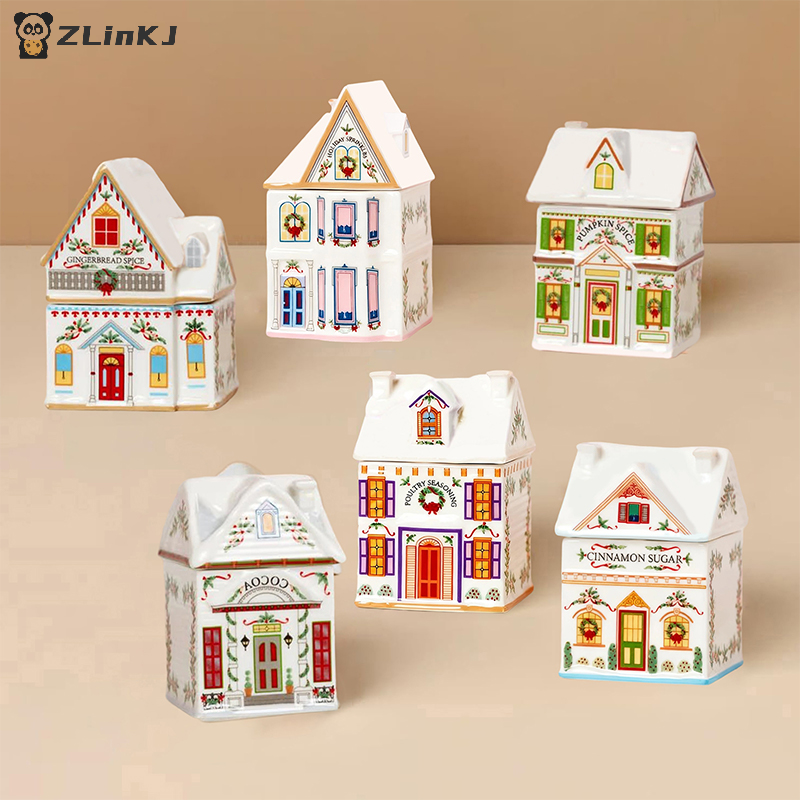 ▶1PCS Holiday Village Spice Ho – Spice Jar Labels Bewertung und Preis