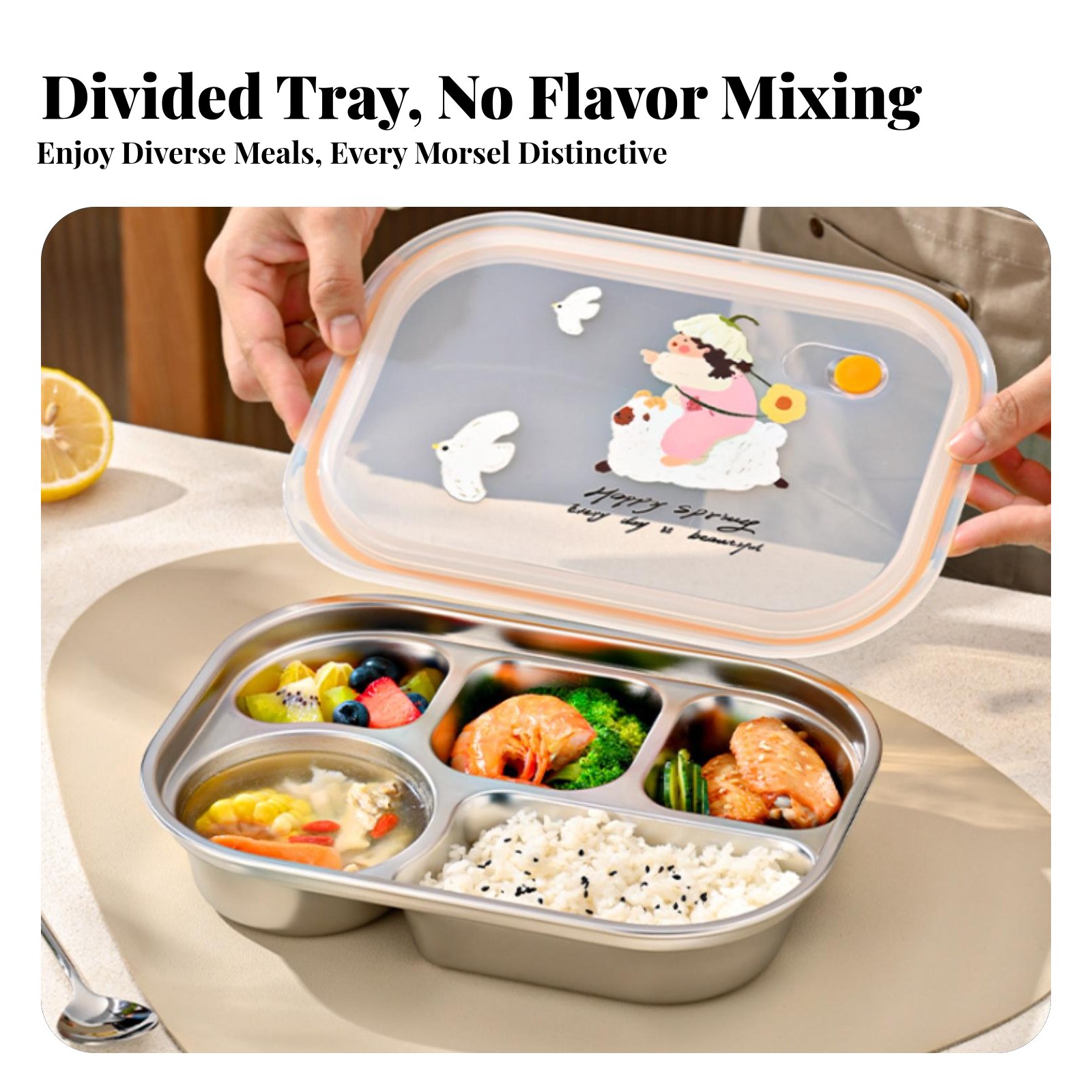 316 Stainless Steel Insulated  – Stainless Bento Box Bewertung und Preis