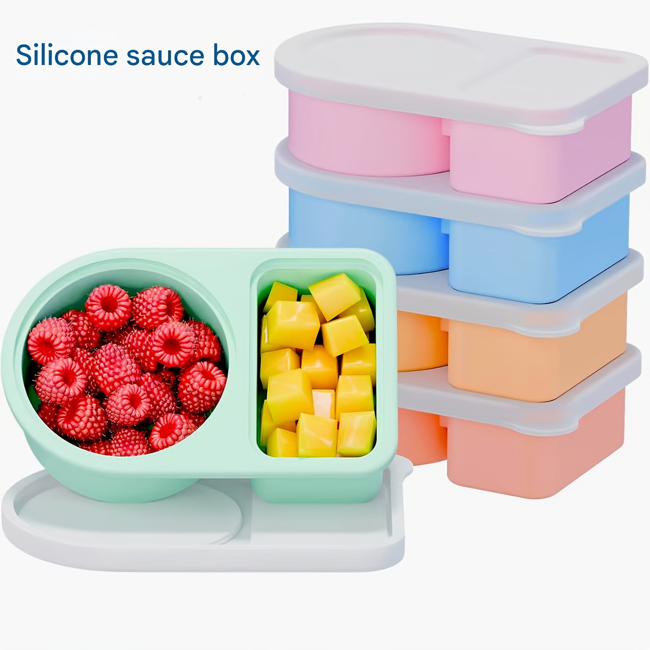 3 Pack Silicone Snack Containe – Meal Prep Chia Pudding Bewertung und Preis