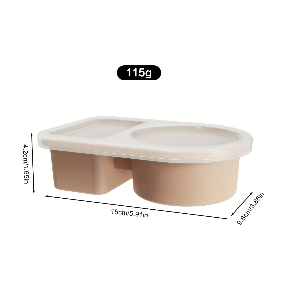 3 Pack Silicone Snack Containe – Meal Prep Chia Pudding Bewertung und Preis