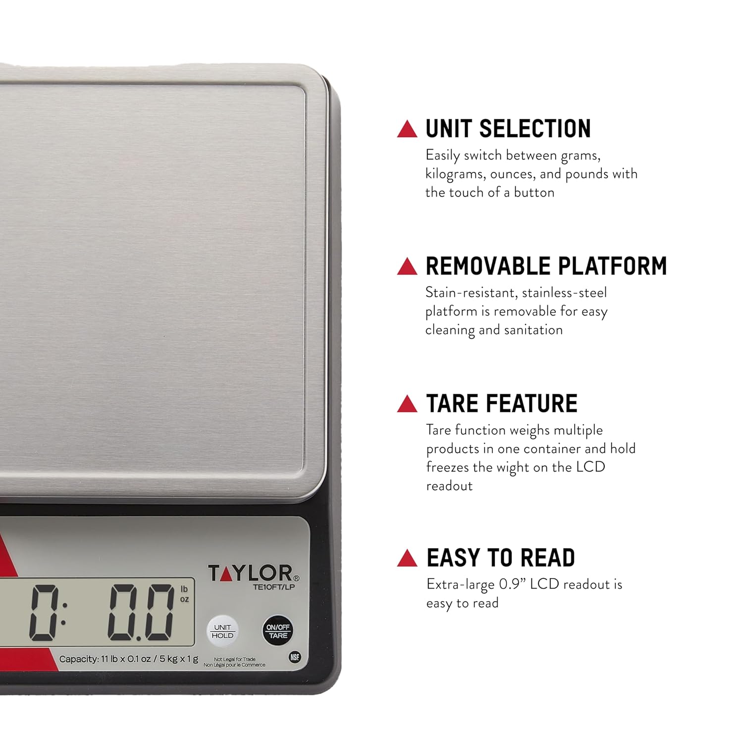 11 lb (5 kg) Commercial Digita – Portion Scale Digital Bewertung und Preis