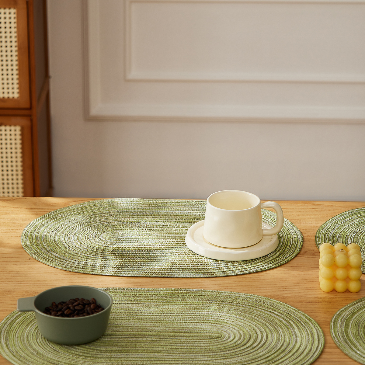 Placemats Set of 4,Heat resist – Food Prep Mat Bewertung und Preis