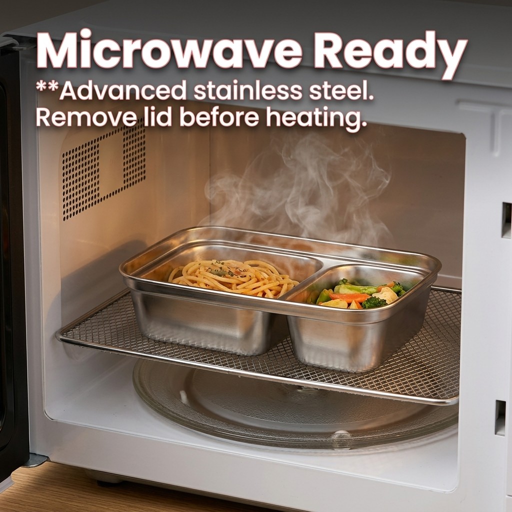 Microwave Safe 304 Stainless S – Meal Prep Lunch Bewertung und Preis