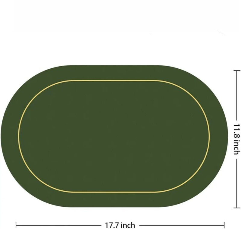 Table Leather Placemats, Heat  – Food Prep Mat Bewertung und Preis