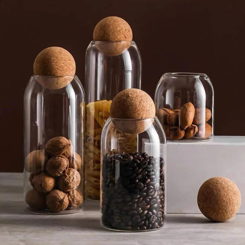 Glass Storage Jars with Ball C – Spice Jar Labels Bewertung und Preis