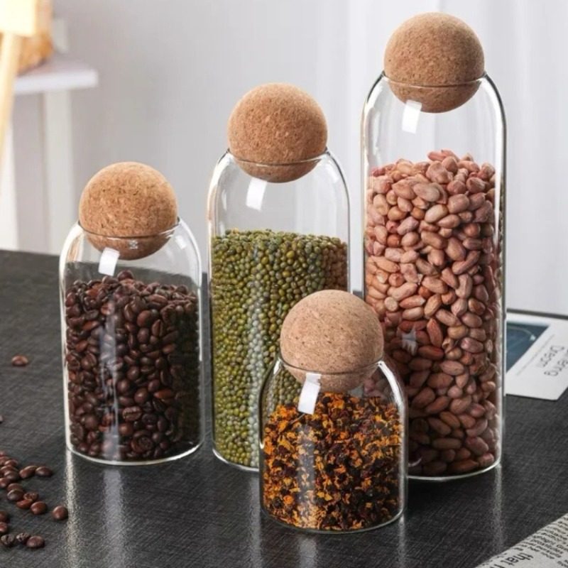 Glass Storage Jars with Ball C – Spice Jar Labels Bewertung und Preis