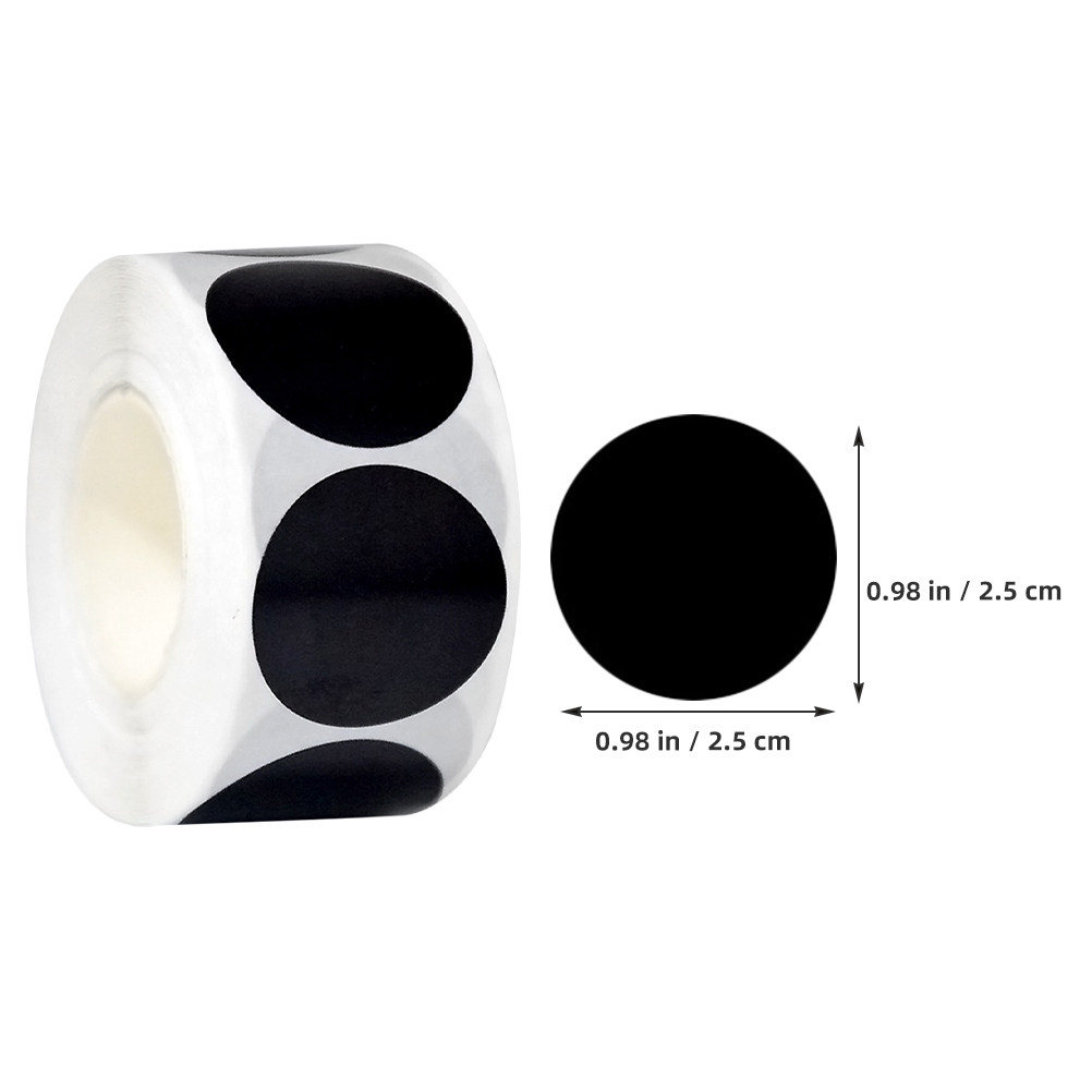 2Pcs Black Circle Stickers 25M – Spice Jar Labels Bewertung und Preis