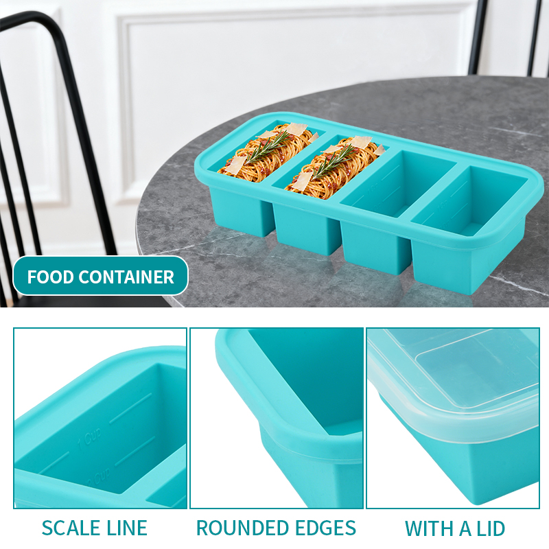 2 or 3-piece Silicone Freezer  – Meal Prep Chia Pudding Bewertung und Preis