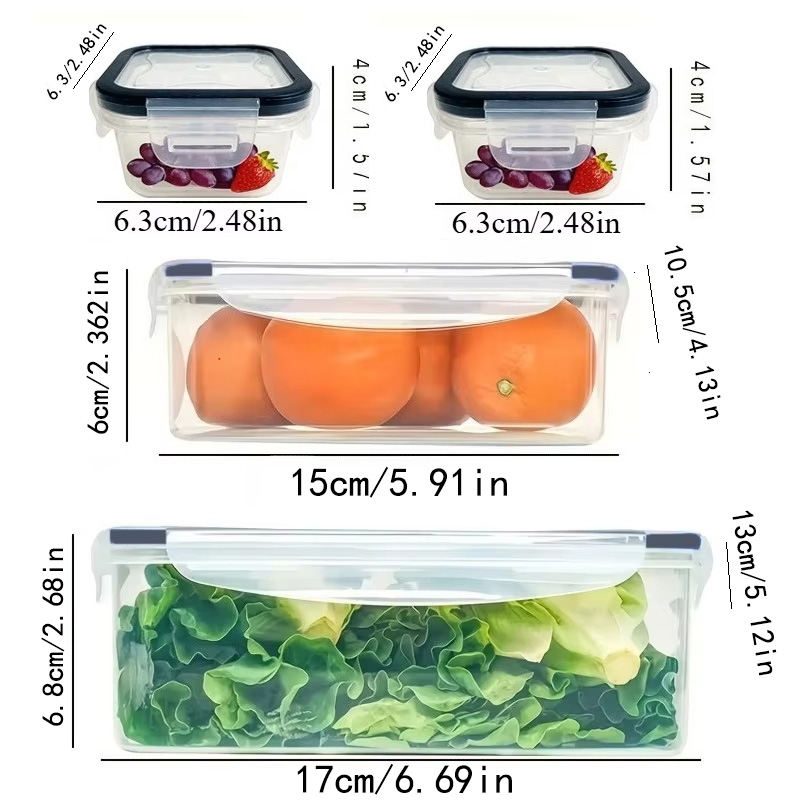 8Pcs Set Includes 4 Containers – Meal Prep Microwave Bewertung und Preis