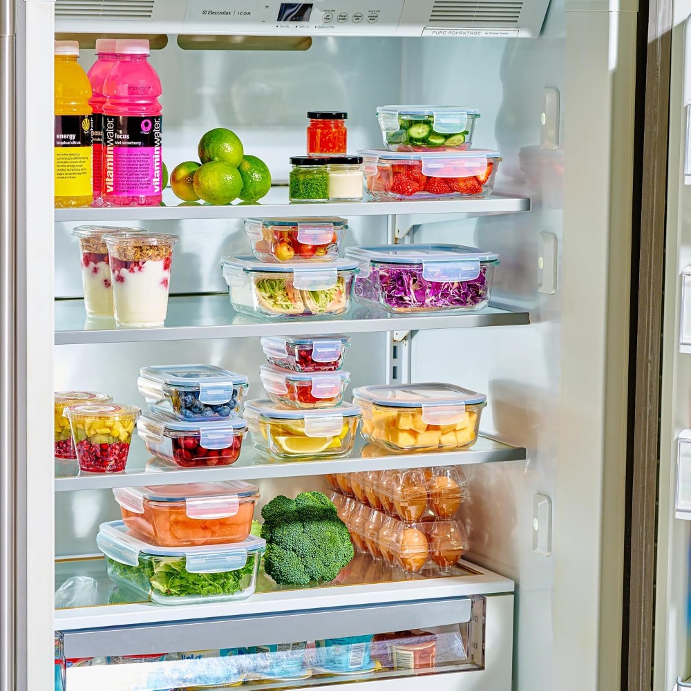 40-Piece Glass Food Storage Co – Meal Prep Lunch Bewertung und Preis