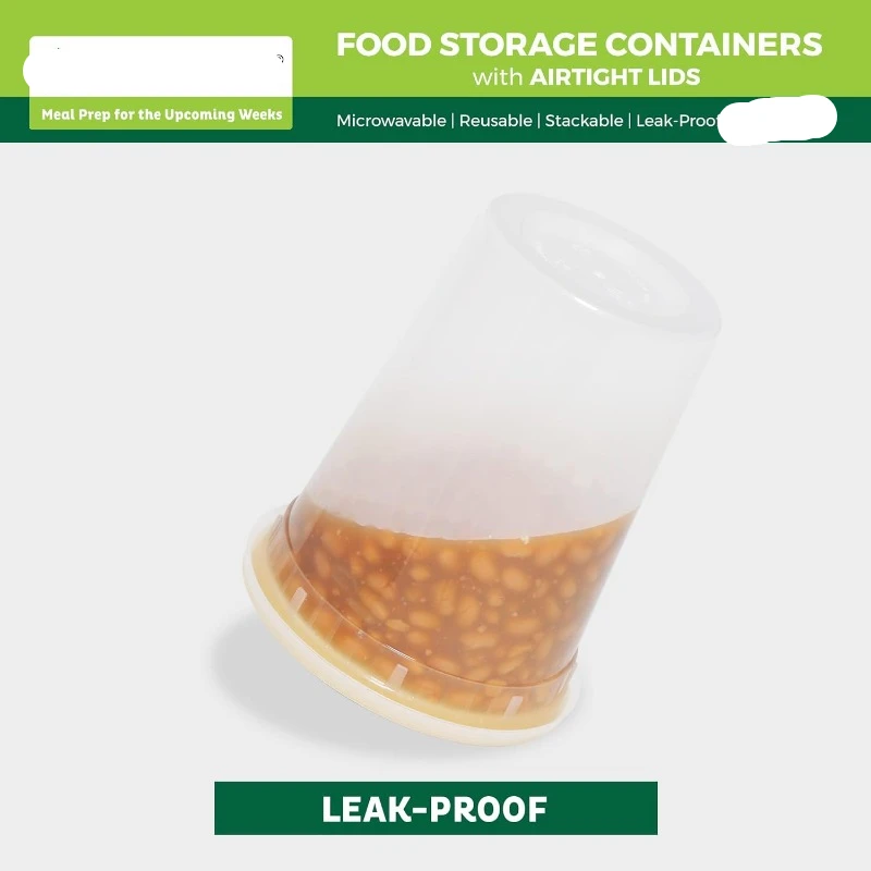 [24 Set] 8oz-32 Oz Plastic Del – Meal Prep Microwave Bewertung und Preis