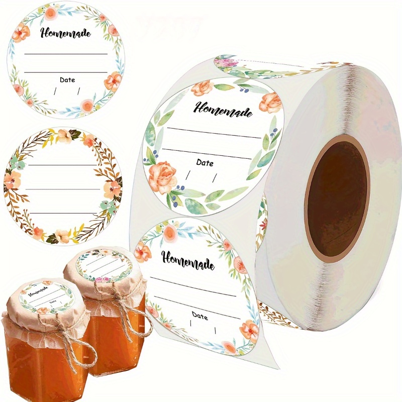 Watercolor Floral Canning Labe – Spice Jar Labels Bewertung und Preis