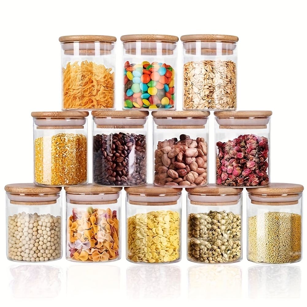 12-Pack 8oz Glass Spice Jars w – Spice Jar Labels Bewertung und Preis