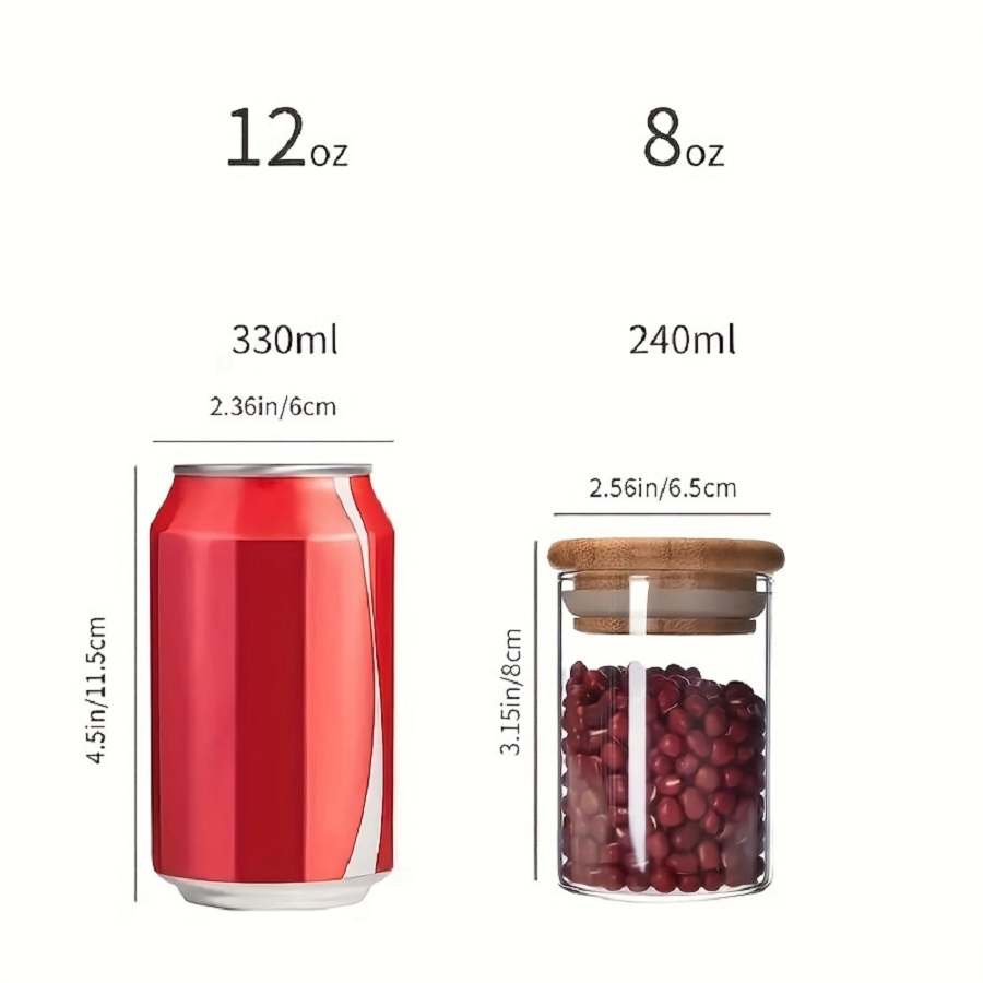 12-Pack 8oz Glass Spice Jars w – Spice Jar Labels Bewertung und Preis