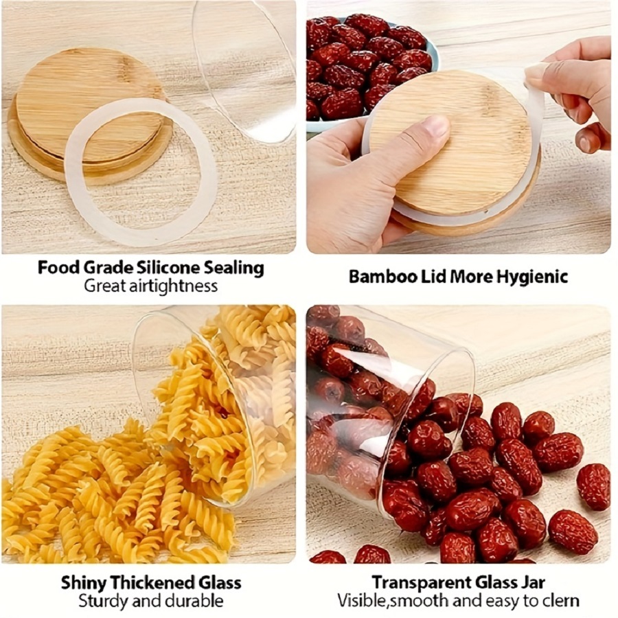 12-Pack 8oz Glass Spice Jars w – Spice Jar Labels Bewertung und Preis