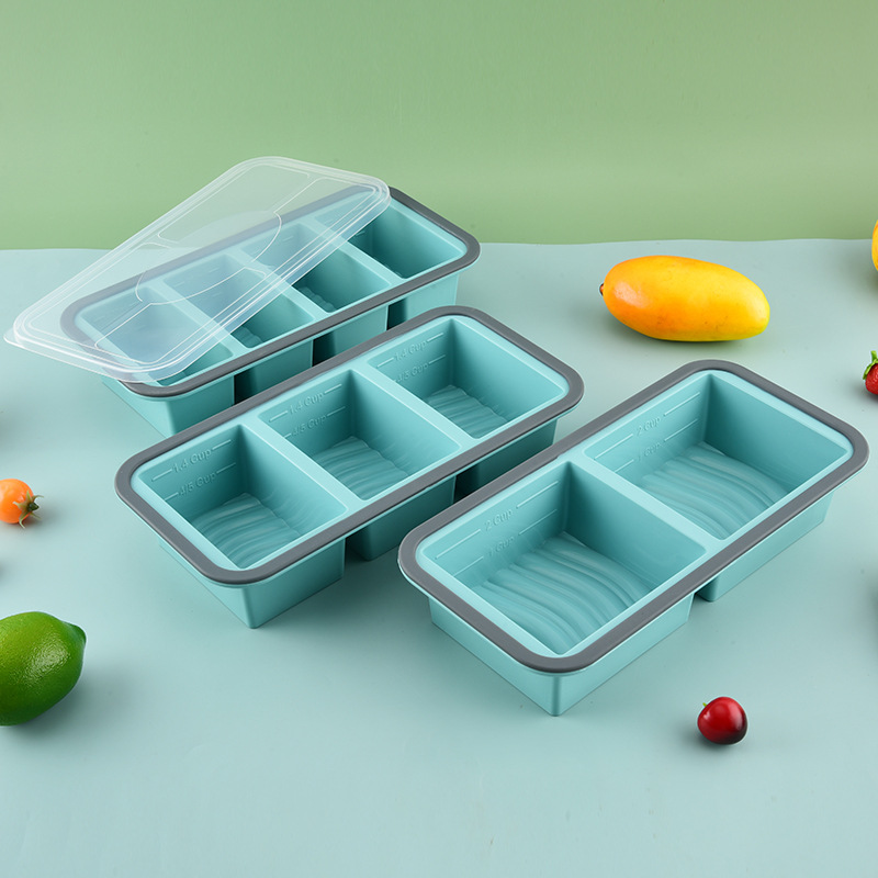 1pc Silicone Food Freezer Tray – Meal Prep Chia Pudding Bewertung und Preis