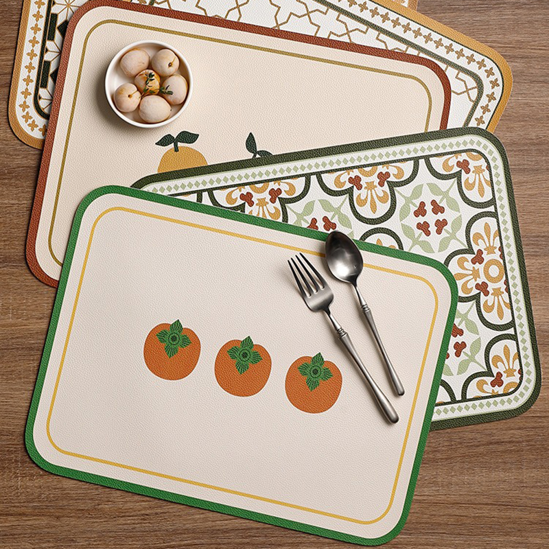 Leather Dining Table Mat Indiv – Food Prep Mat Bewertung und Preis