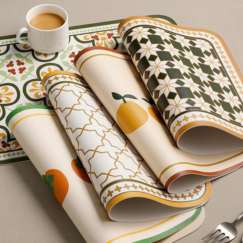 Leather Dining Table Mat Indiv – Food Prep Mat Bewertung und Preis