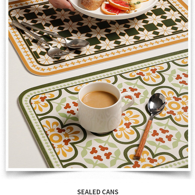 Leather Dining Table Mat Indiv – Food Prep Mat Bewertung und Preis