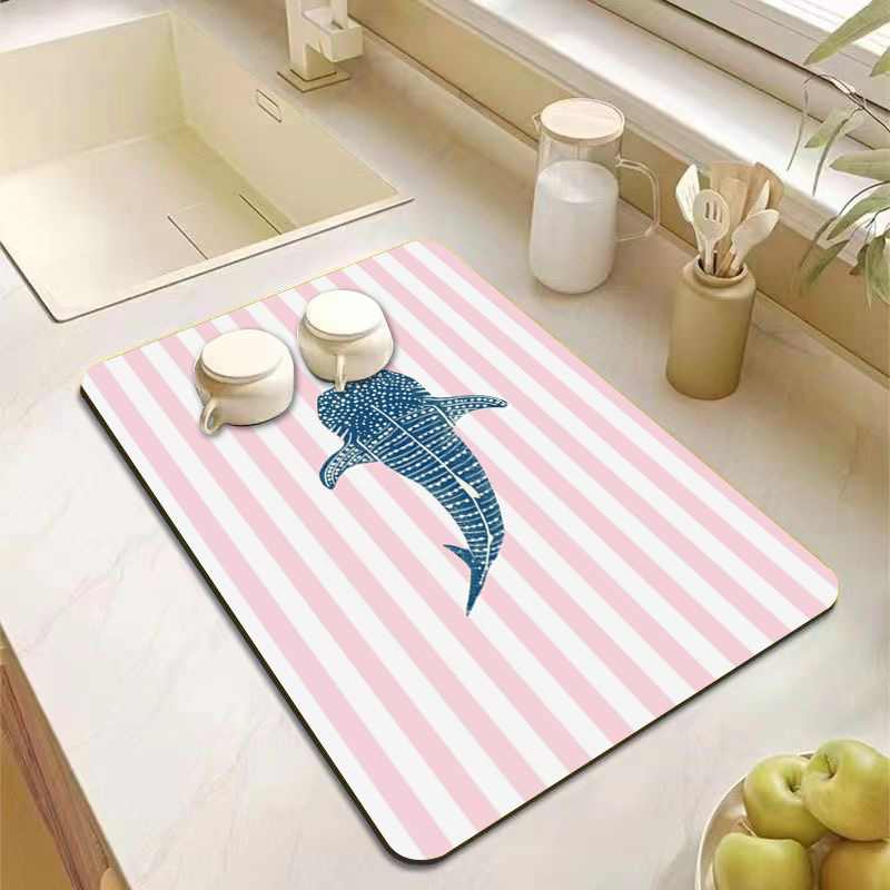 Absorbent Dish Drying Mat for  – Food Prep Mat Bewertung und Preis