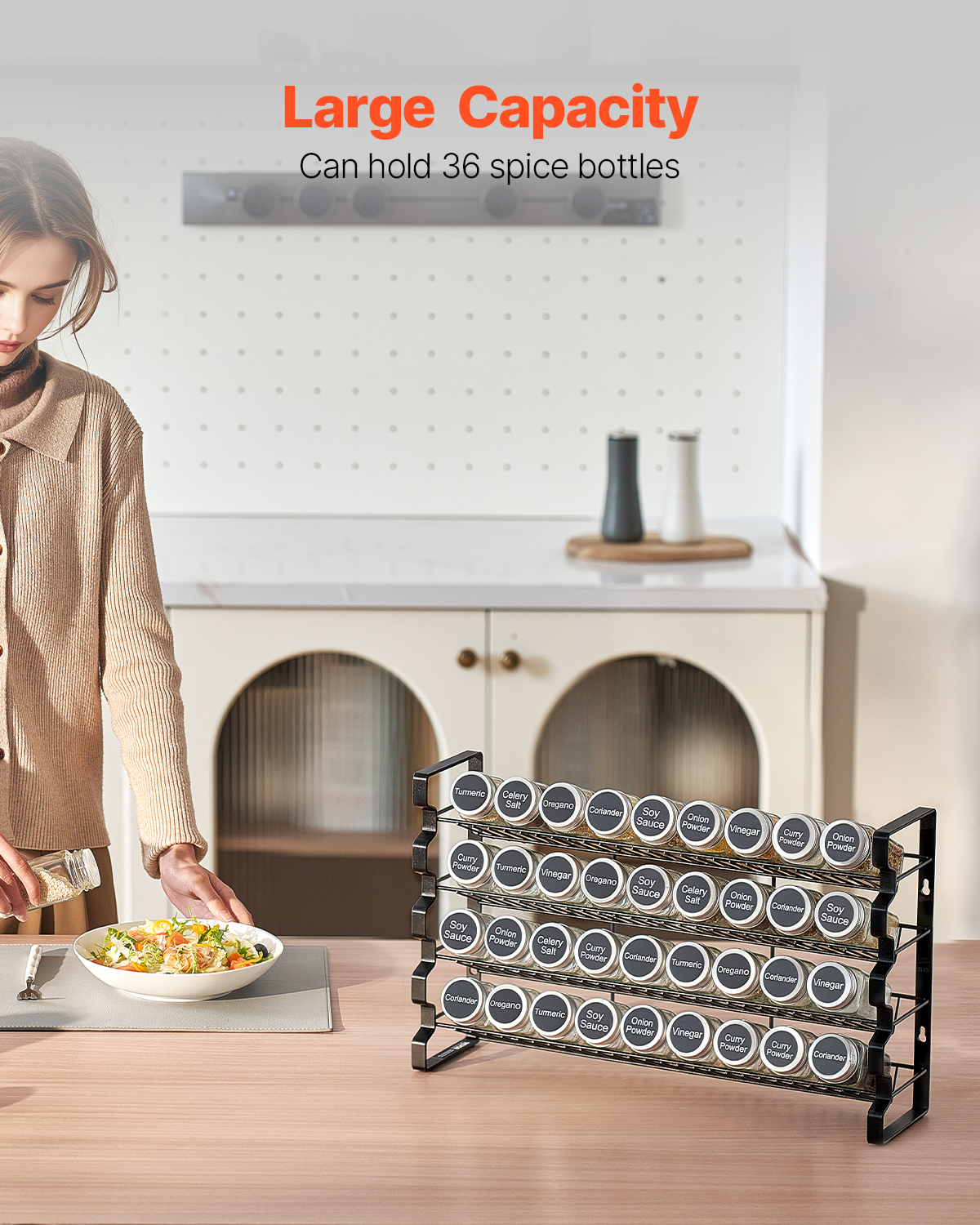SucceBuy Spice Rack Organizer  – Spice Jar Labels Bewertung und Preis