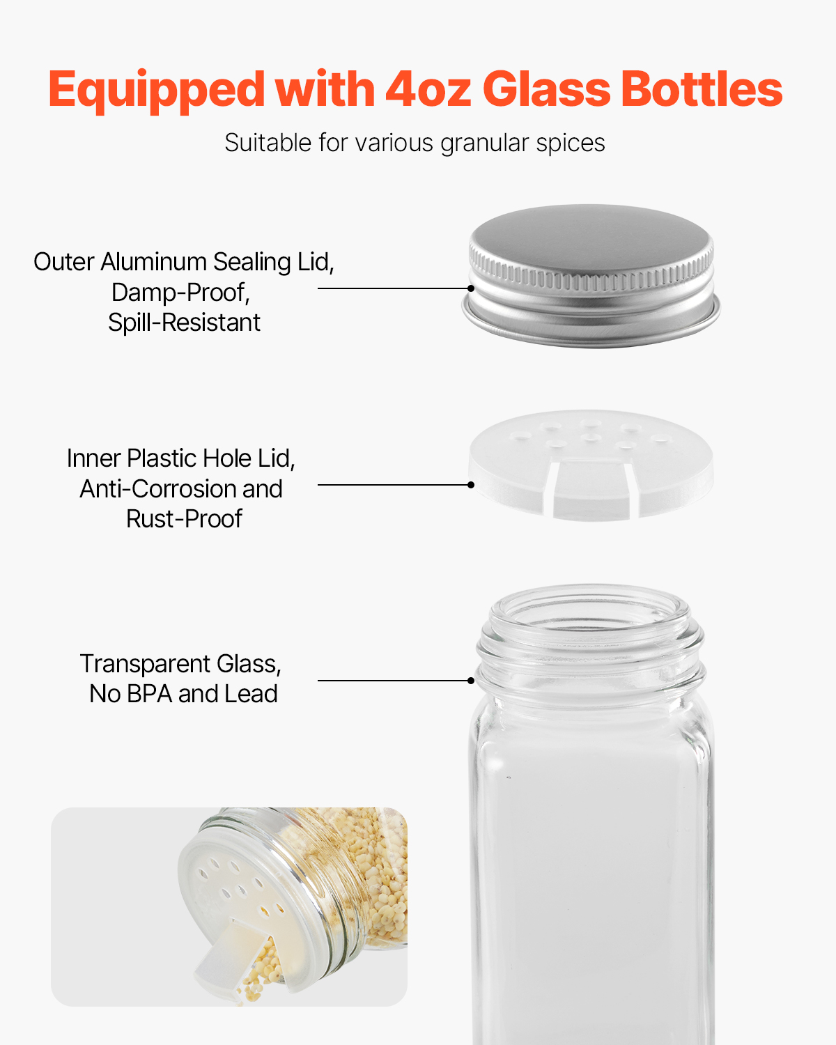 SucceBuy Spice Rack Organizer  – Spice Jar Labels Bewertung und Preis