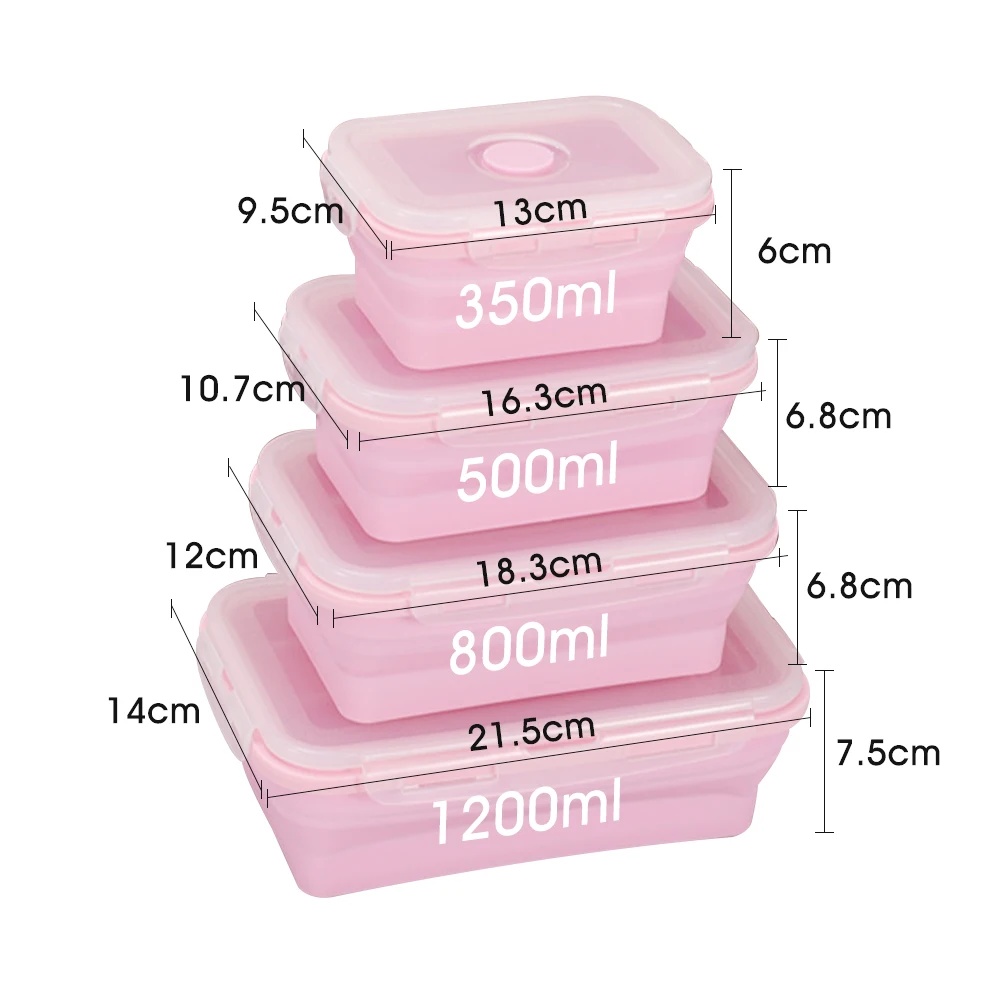 Collapsible Food Storage Conta – Meal Prep Chia Pudding Bewertung und Preis