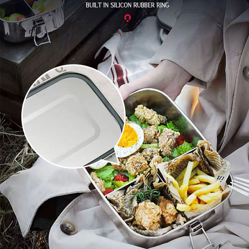 304 Stainless Steel Square Lun – Meal Prep Lunch Bewertung und Preis