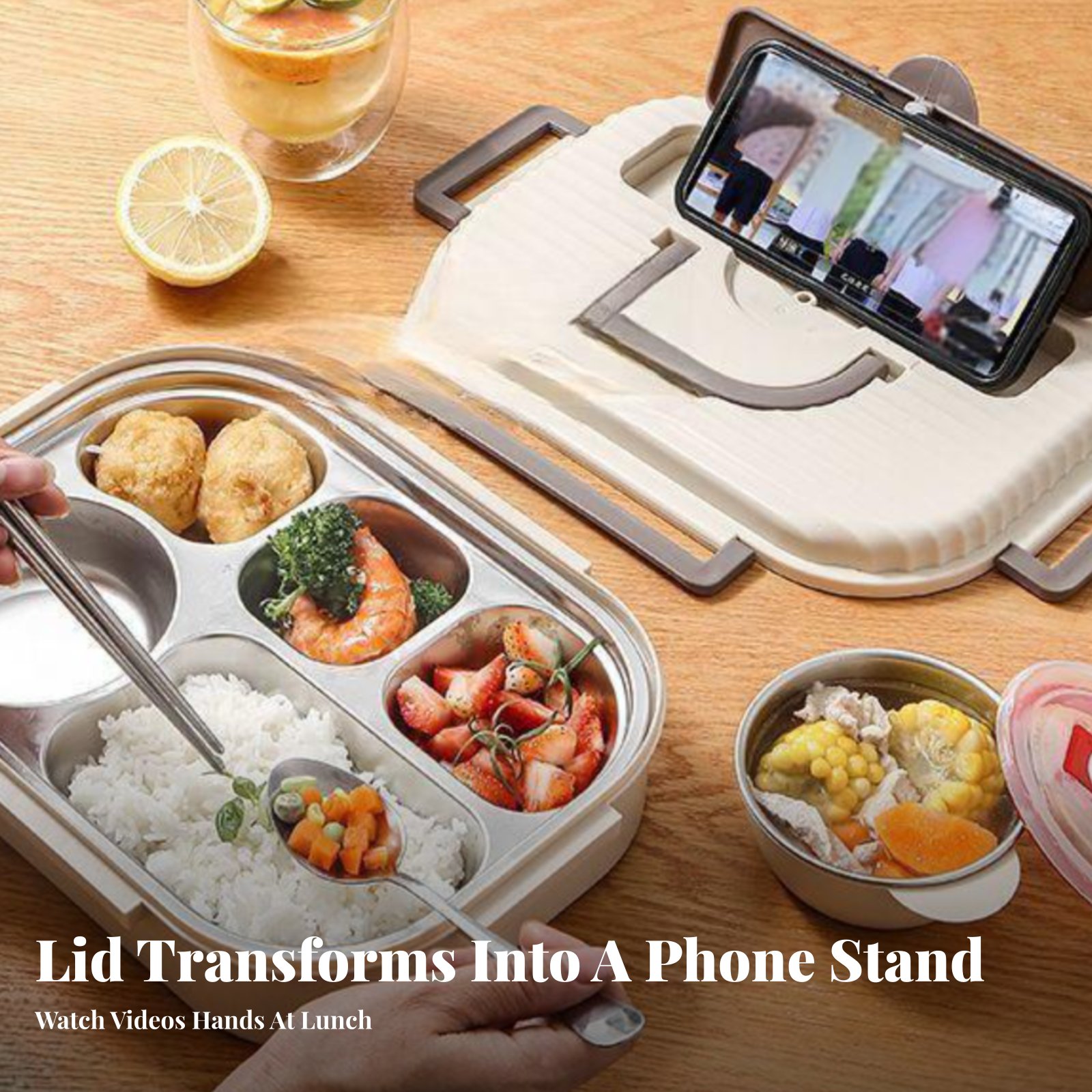 316 Stainless Steel Lunch Box, – Stainless Bento Box Bewertung und Preis
