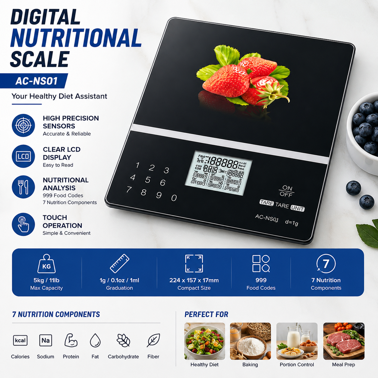 Digital Nutritional Food Scale – Portion Scale Digital Bewertung und Preis