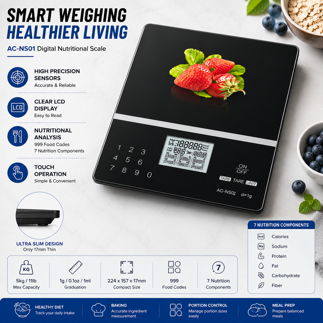 Digital Nutritional Food Scale – Portion Scale Digital Bewertung und Preis