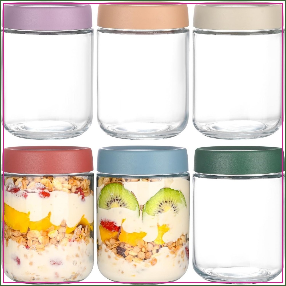 16 oz Glass Meal Prep Jars 6 P – Meal Prep Chia Pudding Bewertung und Preis