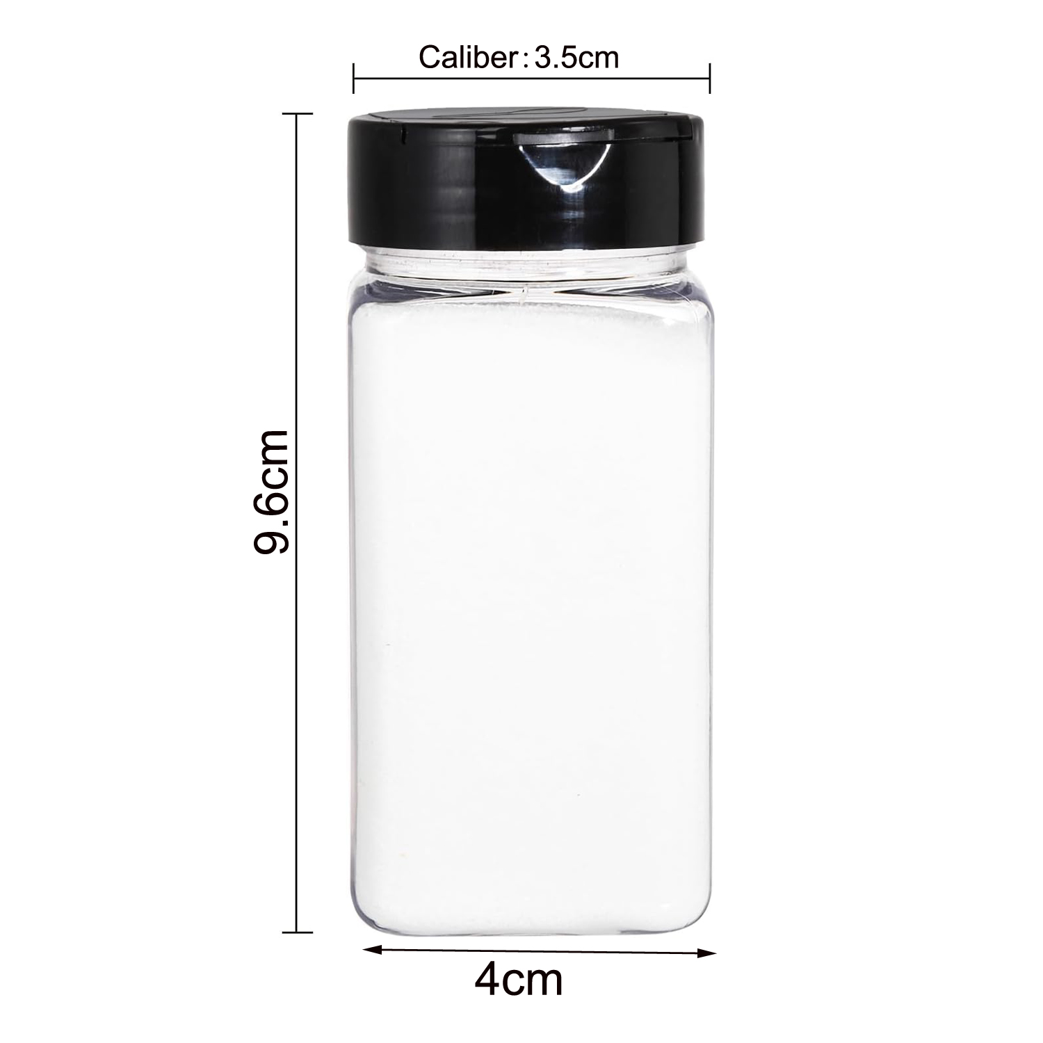 Square Large Plastic Spice Jar – Spice Jar Labels Bewertung und Preis