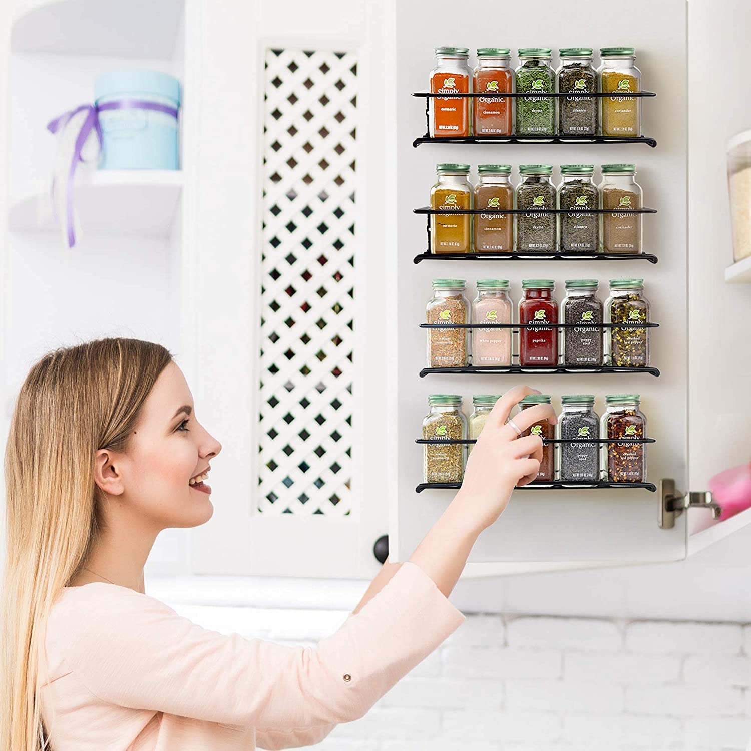 4/2PCS Spice Rack Organizer Wa – Spice Jar Labels Bewertung und Preis